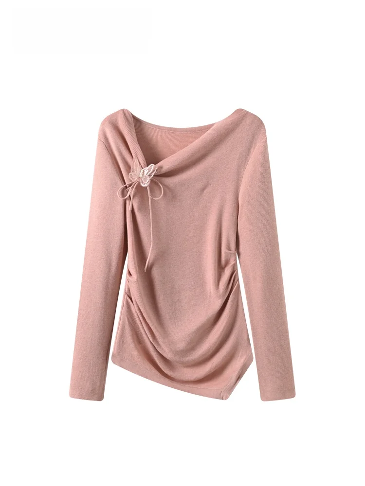 

CaraCLUB длинный вязаный свитер большого размера, женский модный осенне-зимний новый топ для похудения Sle Plump Sister Ele