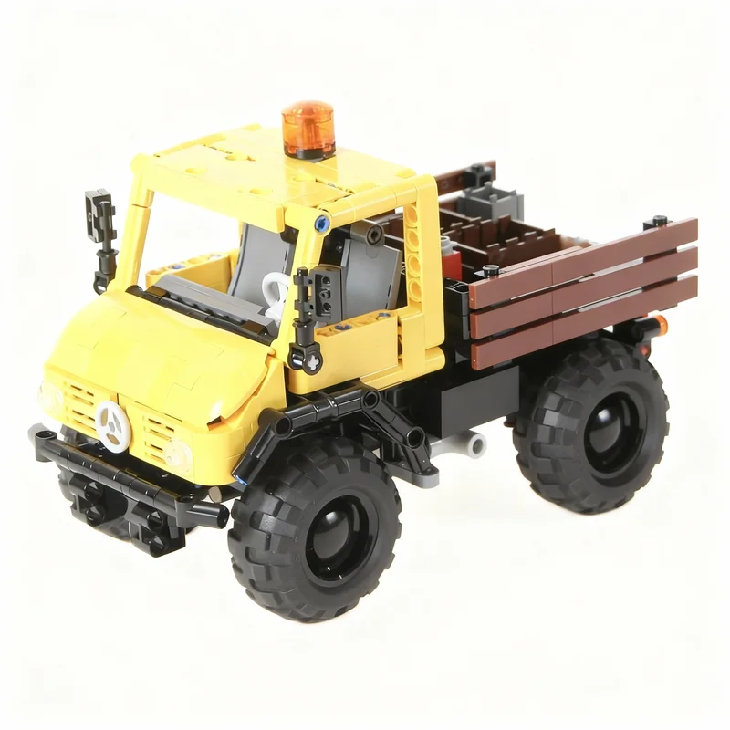 553 stuks MOC Unimog Technisch model Bouwstenen Architectuur Monteer DIY Kerstcadeaus Creatief idee Speelgoed Onderwijs Baksteen