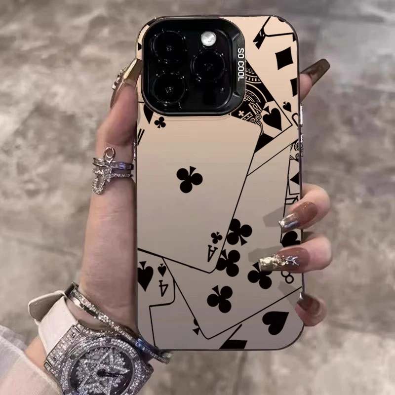 Colorful Ink Painting Poker Line Patterns Phone Case For Samsung Galaxy S26 Ultra Plus S25 FE S24 S23 S22 S21 A17 A37 A57 Cover