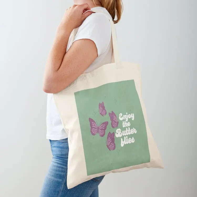 

Enjoy the Butterflies Tote Bag large tote bag shopper bag women Eco shopper bags