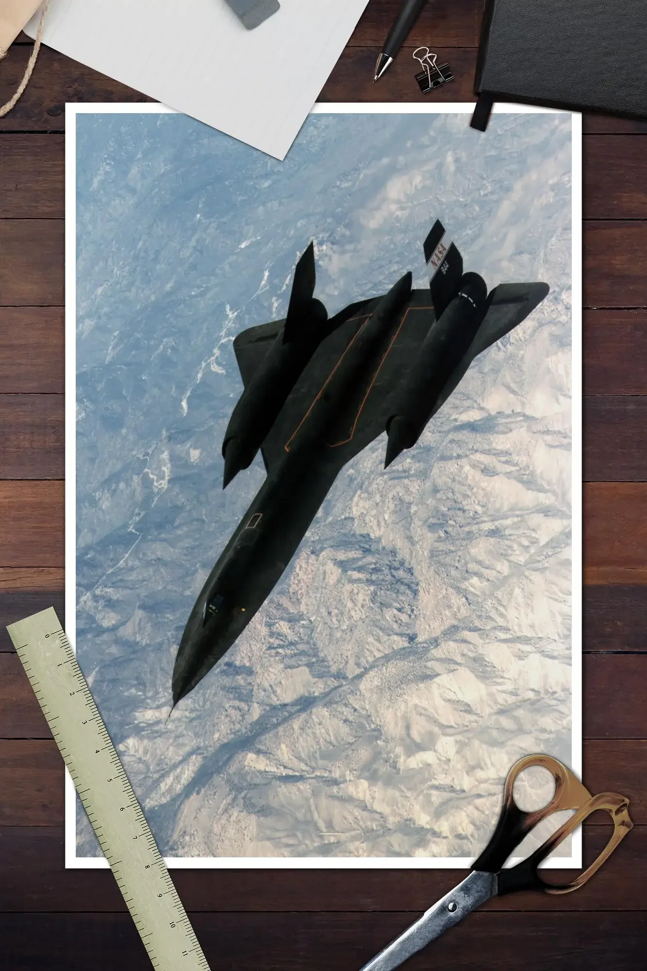 sr71 blackbird Poster Prints Wall Art Canvas Painting Poster For Modern Family Living Room Home Decor - view 3