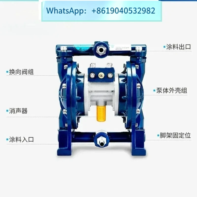 Pneumatic double diaphragm pump R-15 R-18 R-20 R-23 R-26 R-31 R-41