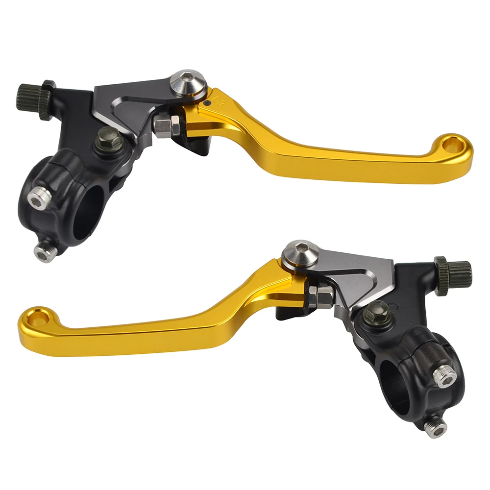 For Suzuki DR RM 125 DR DS PE RM TM TS 50 60 75 80 90 100 175 185 200 250 370 400 465 500 CNC Shorty Drum Brake Clutch Lever Kit view 2
