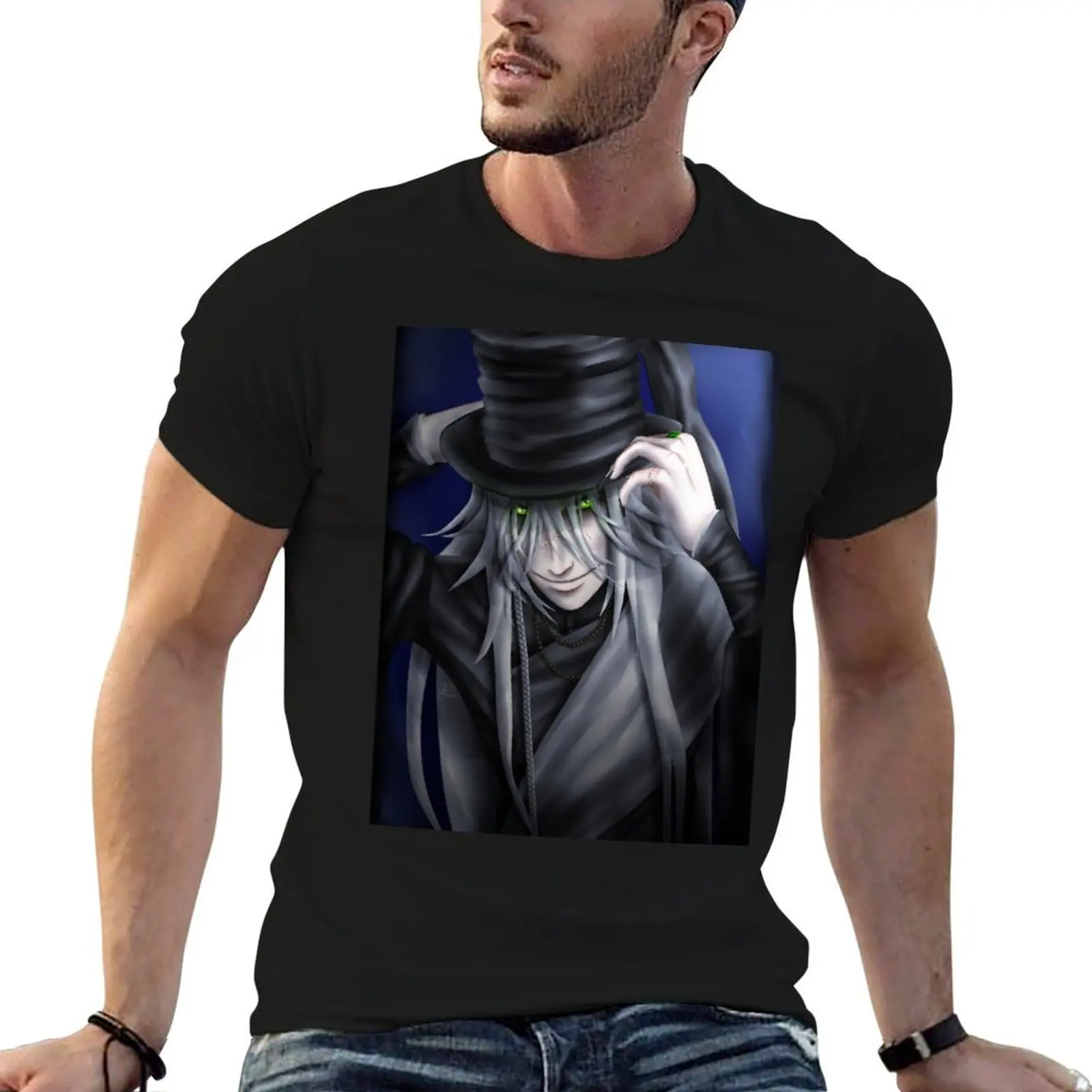 Undertaker Hat Tip T-Shirt Daily Wear Print T-Shirt