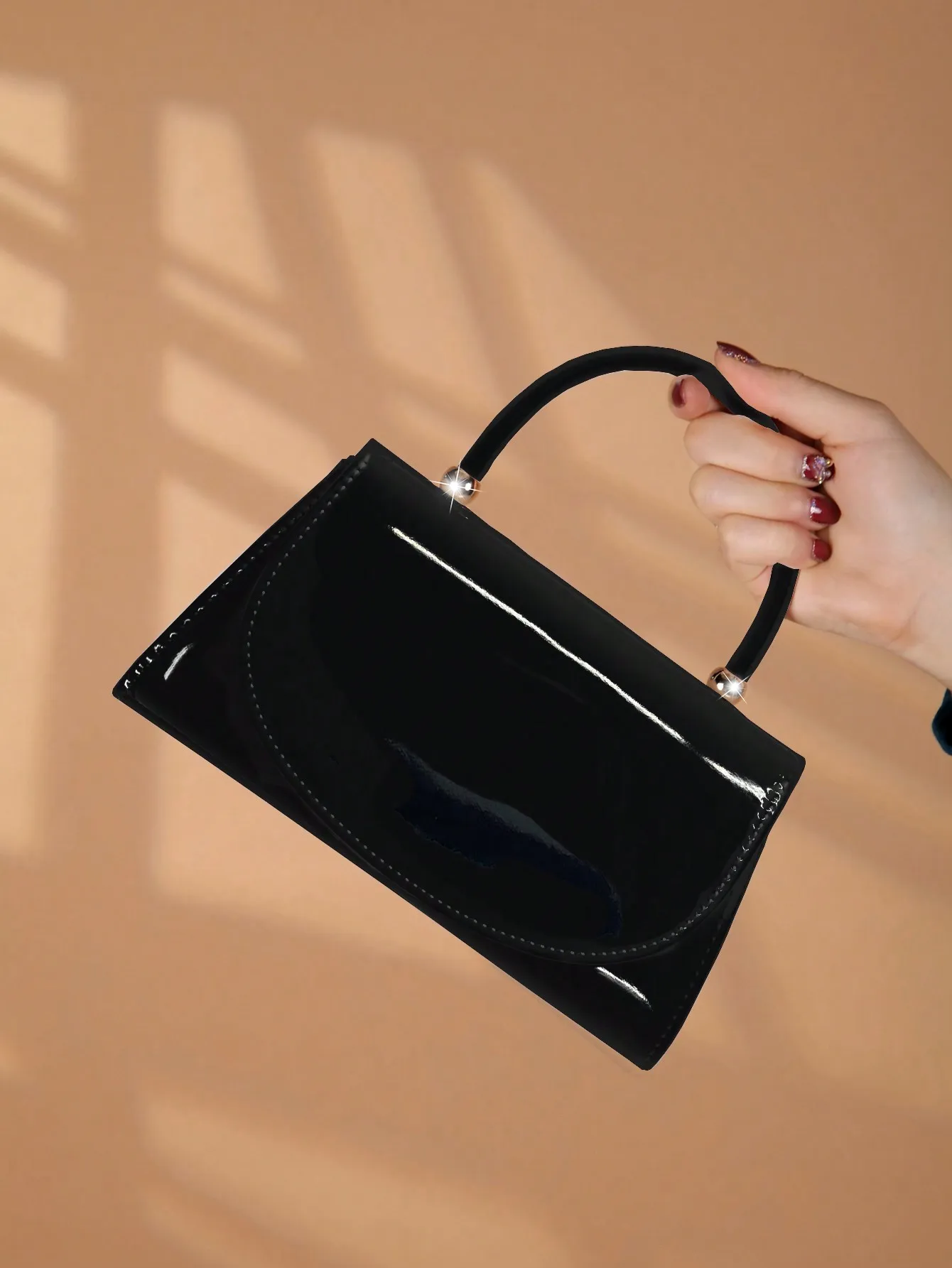 

Женская элегантная однотонная зеркальная вечерняя сумка - для невест/вечеринок/наборств, идеальный подарок