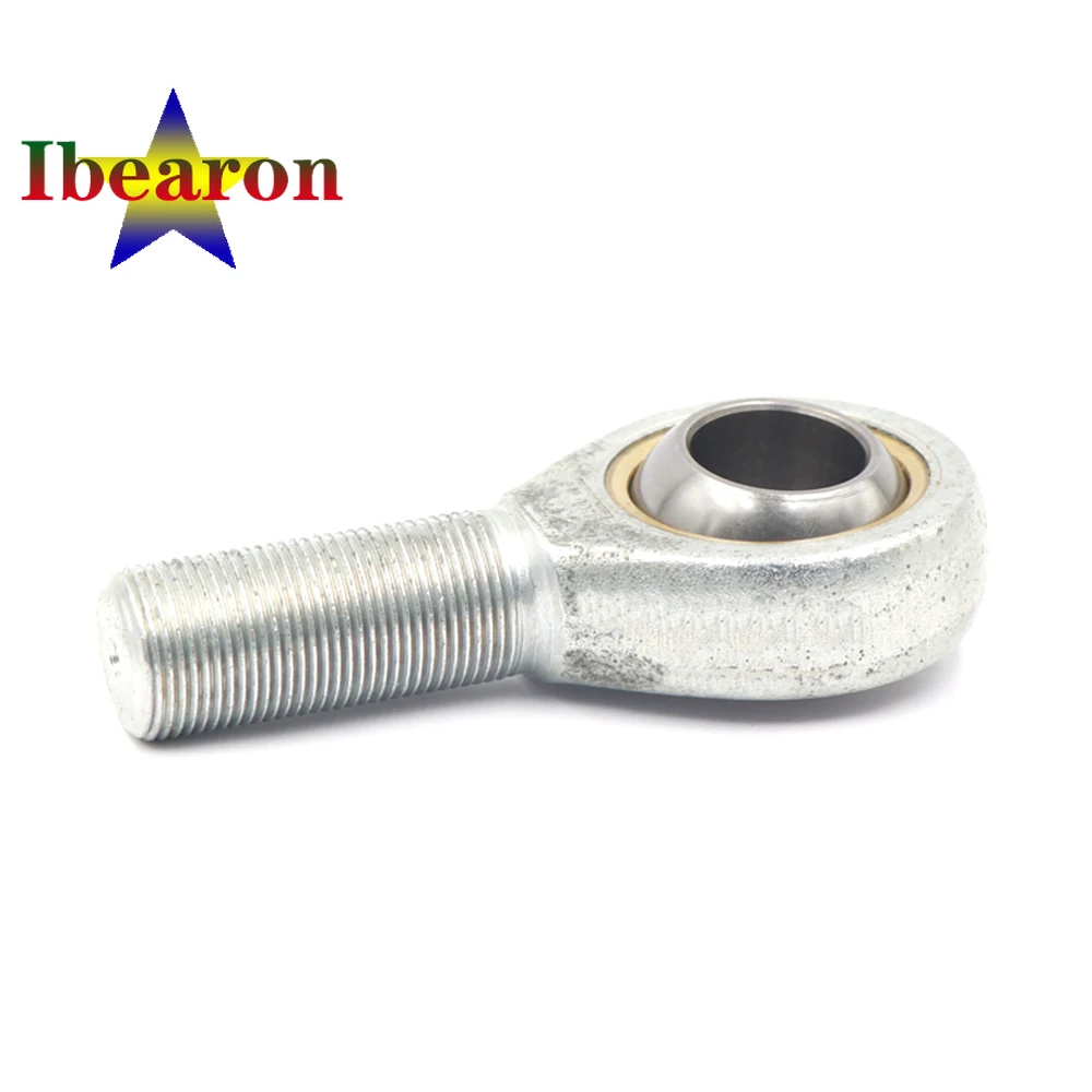 1PCS SA22T/K SAL22T/K Self-lubricating Rod End Bearings Male Threads Steel On PTFE-metallic Fabric Maintenance Free