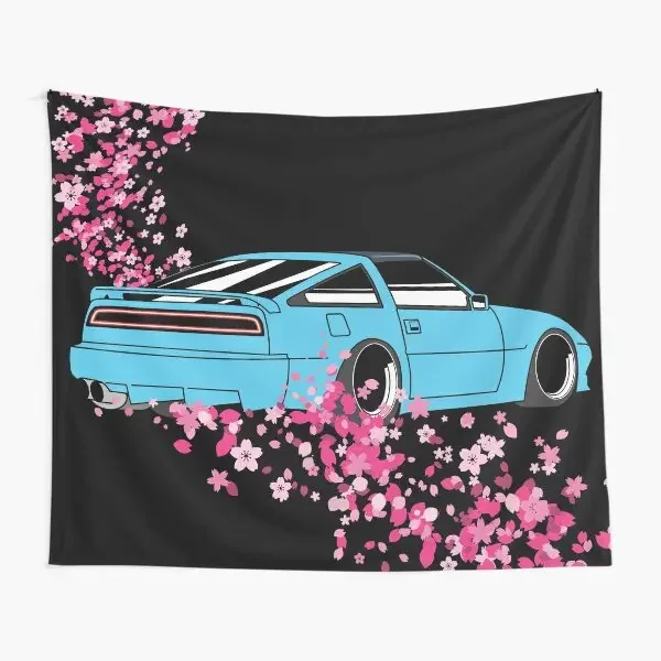 300Zx Blossoms  Tapestry Hanging Towel Home Decor Travel Beautiful Mat Yoga Colored Bedspread Bedroom Living Blanket Wall