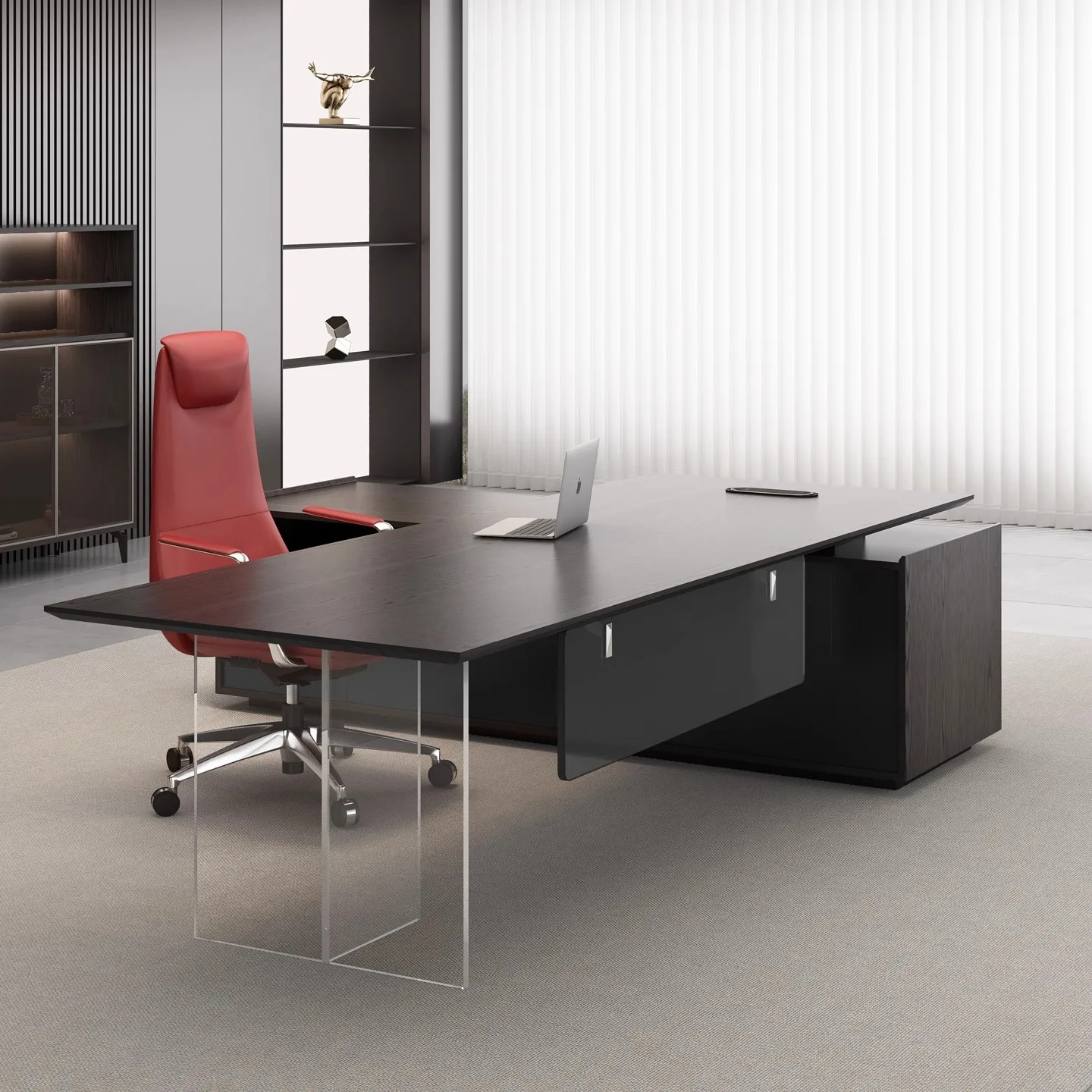 Boss light-escritorio y silla de lujo, combinación simple y moderna, gerente de presidente, supervisor, muebles de oficina