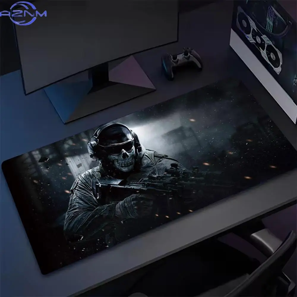 War Soldier Mouse Pad Large MousePad XXL Gaming Rubber Lock Desk Mat Computer Tablet mini PC Gamers Work Monitor Laptop Office