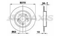 

Store code: AE0293 for the rear brake disc (aynj) flat AURIS 1.4 D4D 270--(× 5)--(× 5)