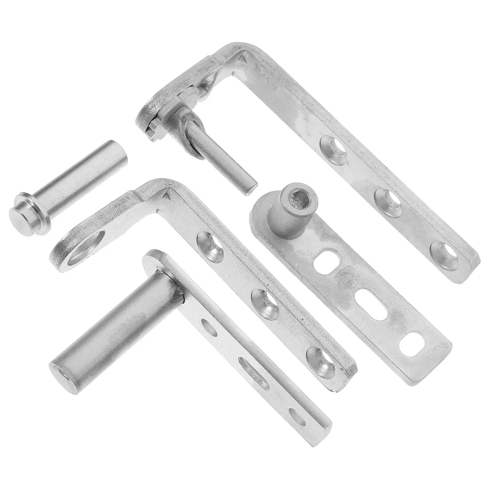 

1 пара скрытых петель из нержавеющей стали для дверей книжных шкафов с автоматическим отскоком, усиленные, для поворотных механизмов