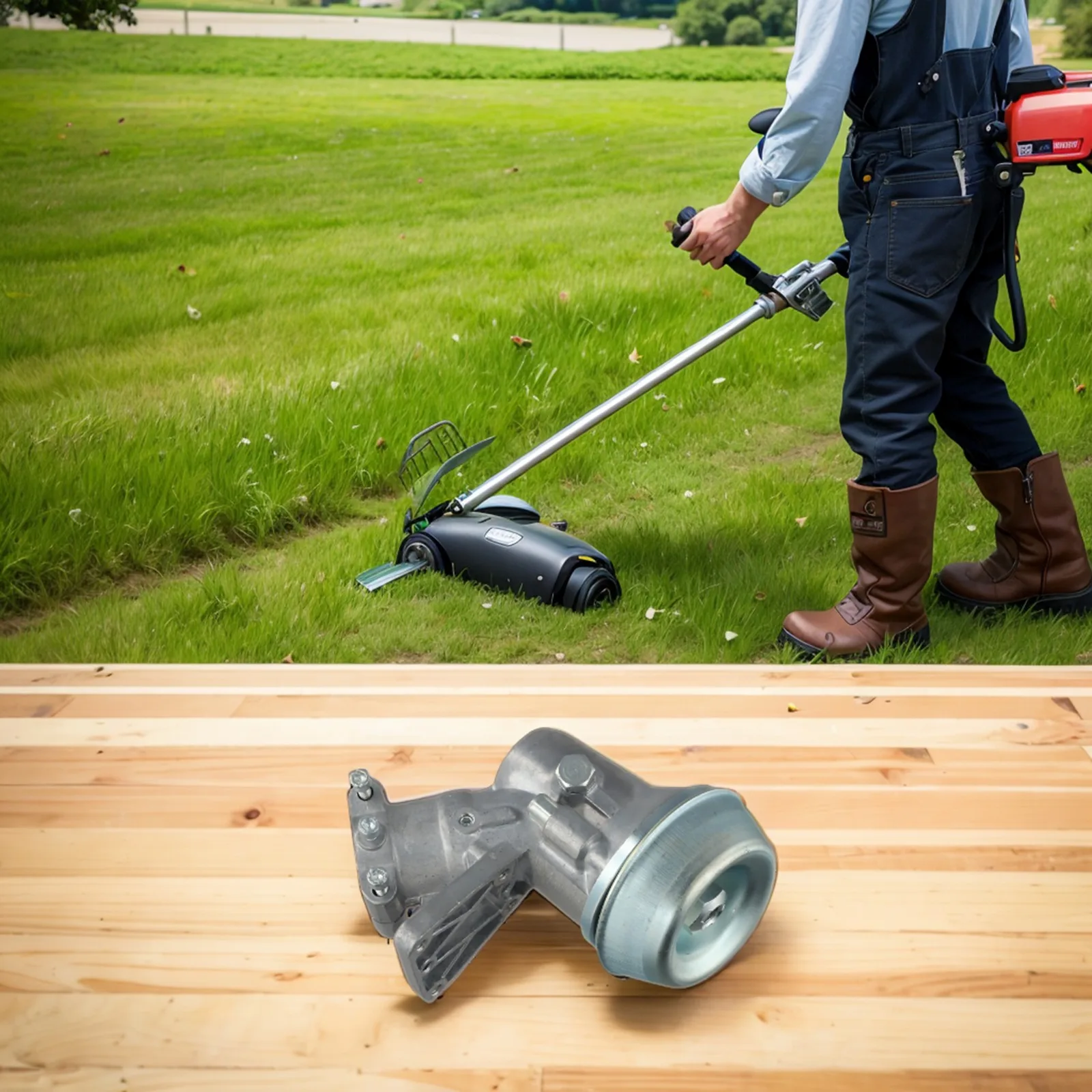 

For Grass Trimming Grass Trimmer Gearbox Easy Installation Enhance Cutting Experience High-quality Gear Accessory