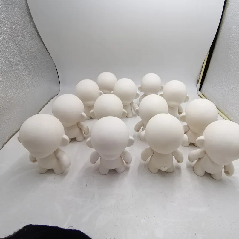 No Stock No Avaiable 12cm dolls DIY Paint Vinyl Art Figure toys With Opp Bag