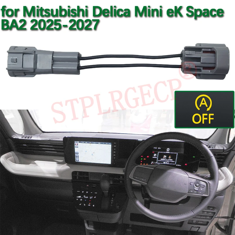 Car Stop Start Engine System Off Device Control Sensor Plug Stop Cancel for Mitsubishi Delica Mini EK Space BA2 2025 2026 2027