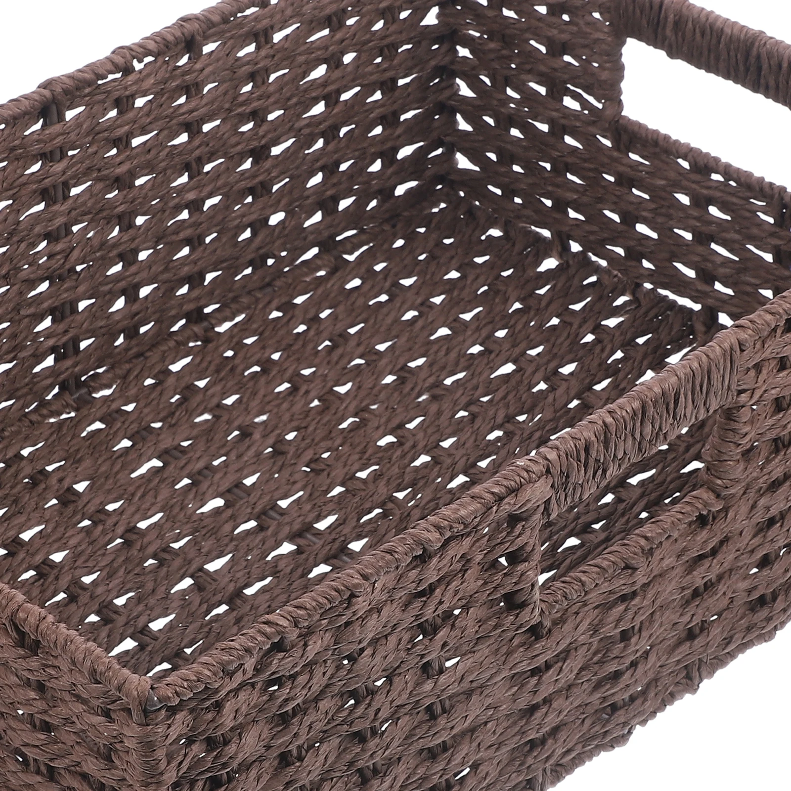 

Woven Storage Basket Decorative Baskets for ganizing Home Office Multi Function Basket Cardboard Color 128x96x54cm