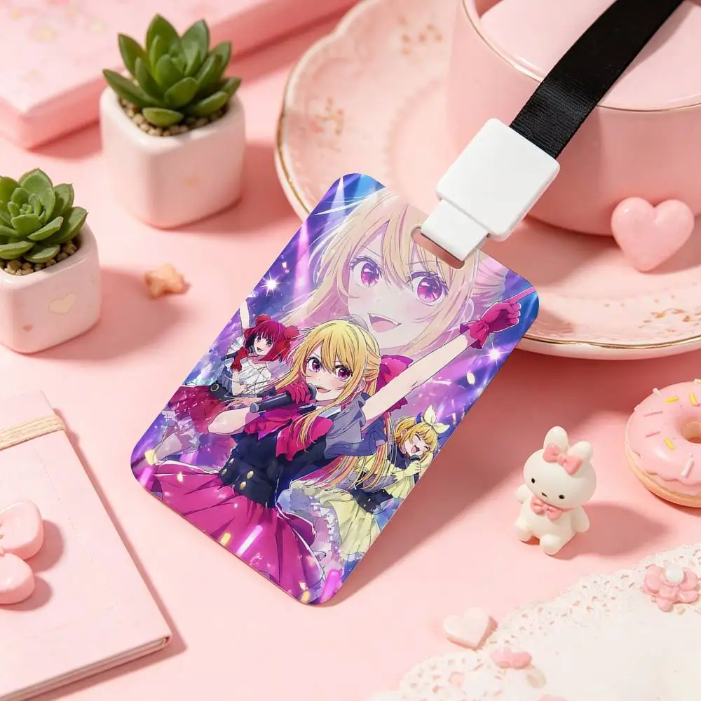 Anime O-Oshi No Ko-S NFC Contactless Sliding Card Sleeve For Student Cards, Bus Cards, ID Cards, And Work Permits