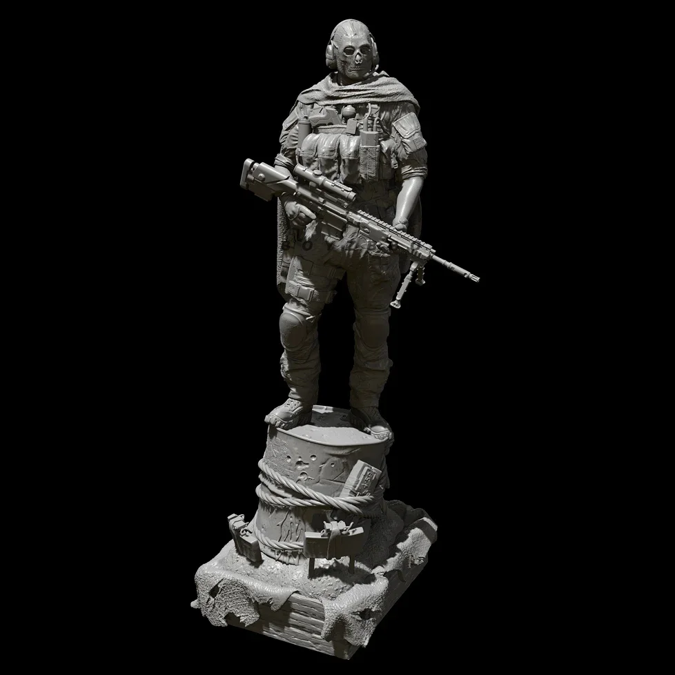 50mm 75mm 100mmResin model kits figure colorless and self-assembled 3D Printing  TD-6613/3D