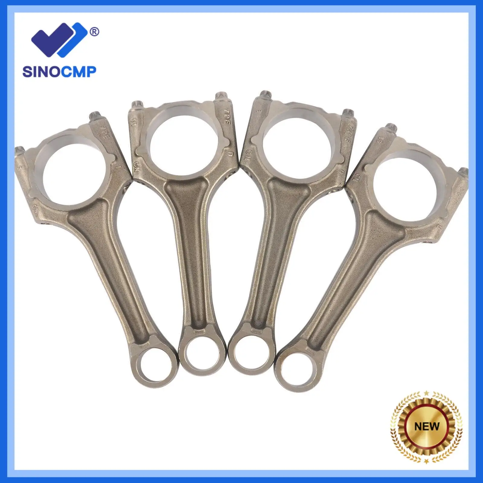 

4pcs EA888 2.0T Engine Connecting Rod Φ21mm / 23mm For Audi A4 Q5 1.8T 2.0T VW Jetta CC 2.0TFSI 06H 198 401 D 06H 198 401 A