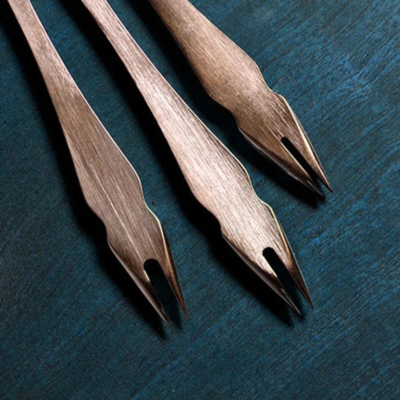 3Pcs Spacing Planning Wire Gauge Scribe Gauge Manual DIY Leather Making Tools Crimping Work Process Making Tools