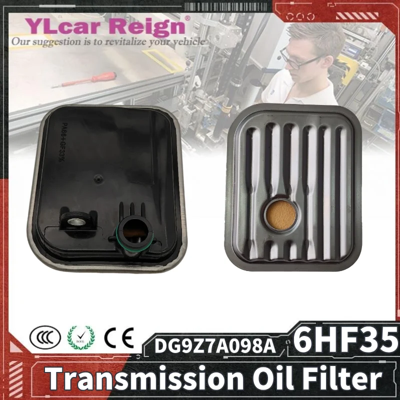 

6HF35 HF35 Масляный фильтр автоматической коробки передач для Ford C-Max Hybrid SE Hybrid Titanium 2.0L L4 DG9Z7A098A DG9Z-7A098-A