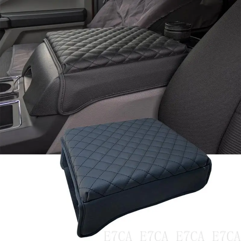 E7CA Auto Center Cover Cover Cover Padrest Armrest Waterproof Plads for facts face for F150 2015-2020 #5
