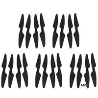 20Pcs For Hubsan H501S X4 RC Quadcopter Propellers Blades 2CW/2CCW, Black