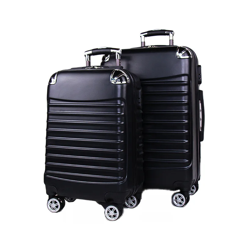 

(67) Customized New Fashion Trolley Case 24-inch Universal Wheel Zipper Password Suitcase