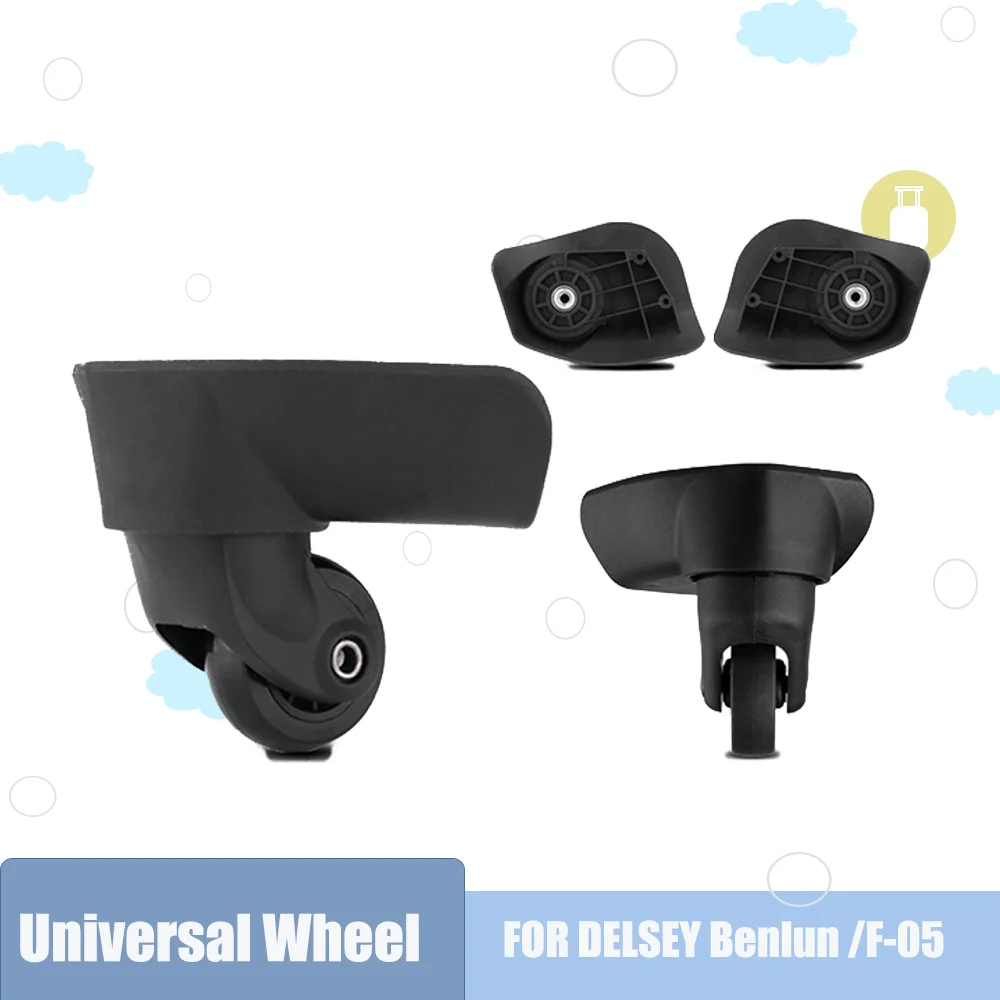 

Universal W021 Softside Wheels, Silent Spinner Replacement for Cloth Suitcases