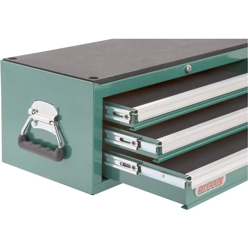 Grizzly Industrial H0837-3-Drawer Mid-Riser mit Kugellager schlitten