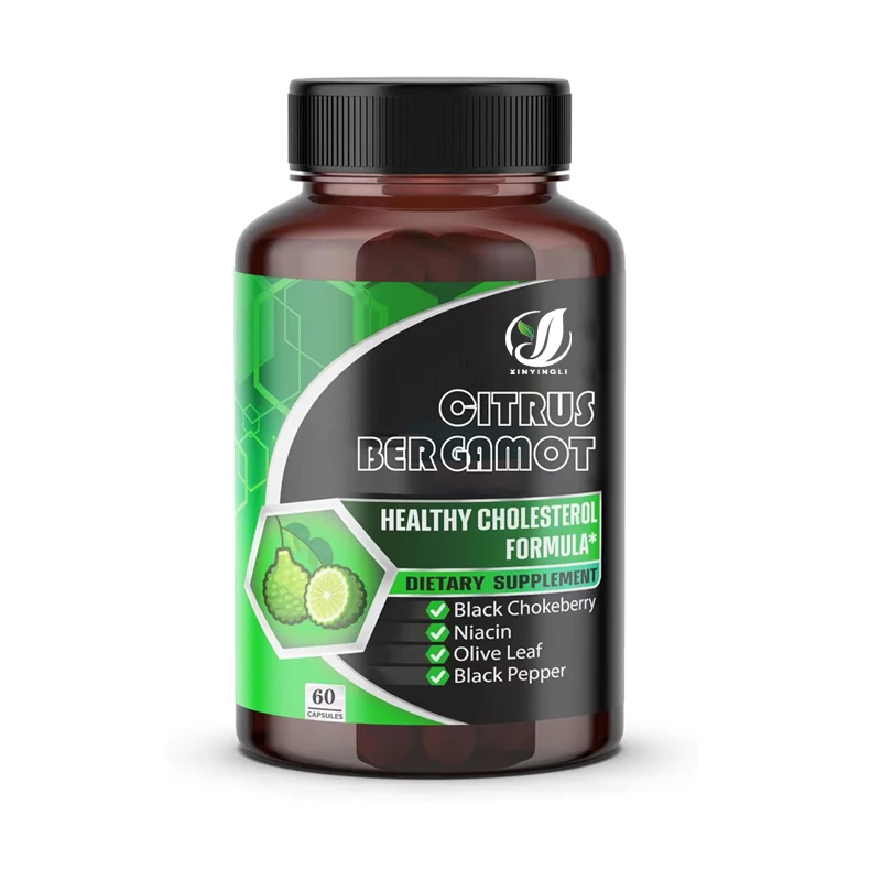 

High Quality Citrus Bergamot Supplement Containing Niacin, Black Chokeberry, Black Pepper - Circulatory Function Support