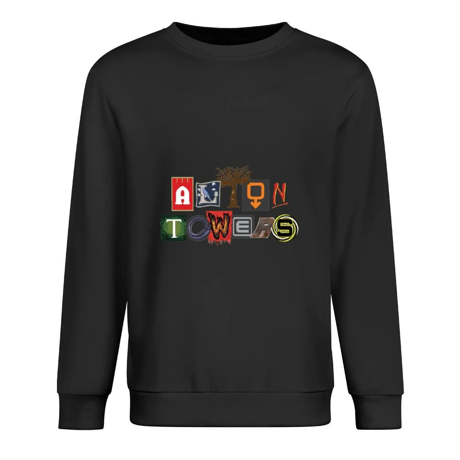 

Alton Towers Collage Design Pullover autumn clothes for men aesthetic clothing men's clothes oversize sweatshirt