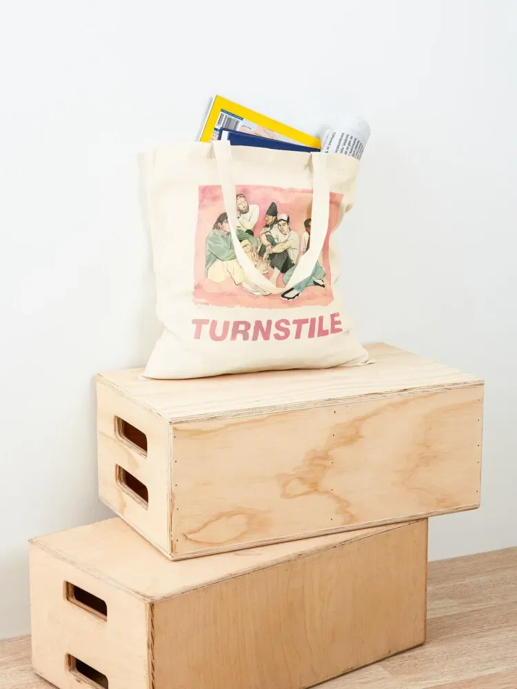 Turnstile Love Connection Tote Bag great bag Canvas Canvas stote bag sacs de shopping