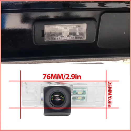 Imagen 2 del producto Cámara de visión trasera para Citroen C3 MK3 5D hatchback 2016 2017 2018 2019 CCD Full HD visión nocturna cámara de respaldo de marcha atrás impermeable