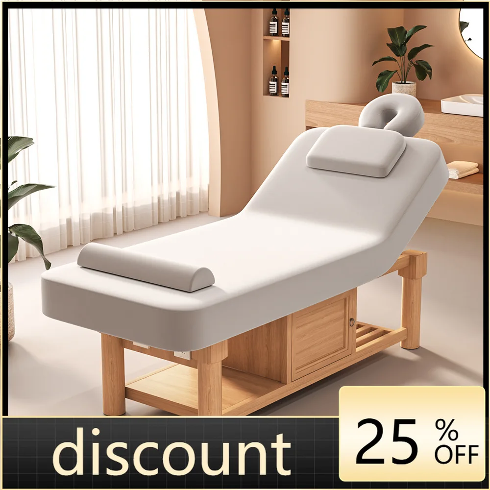 Multifunctional constant temperature heating skin care latex bed for LH beauty salon