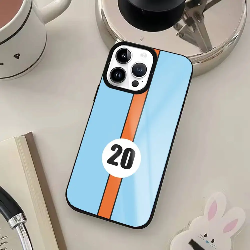 Custodia per telefono per auto Star Ra-cing per iPhone17,16,15,14,13,12,11 Plus,Pro Max magnetica per ricarica wireless Magsafe