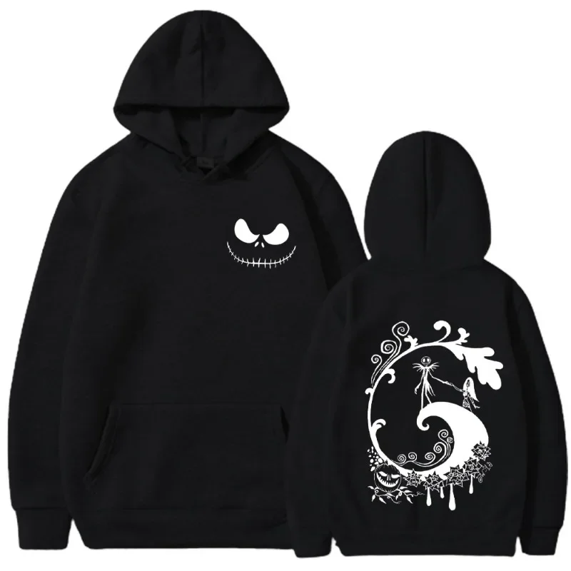 

American Retro Thriller Pattern Printed Hoodie Men's and Women's Same Pullover Street Loose Casual Style Pure Cotton Hoodie