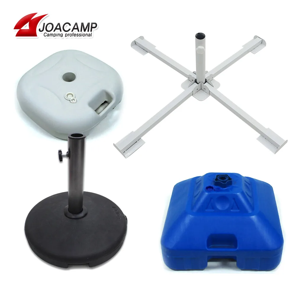 Sonnenschirm-Unterstützung, fester Stützhalter, Säulenständer, Dach, Café, Outdoor, Stahl, runde Wasserflasche