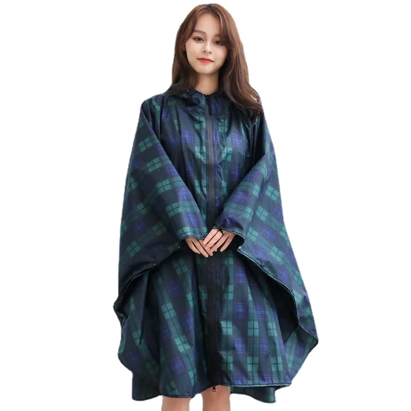 Plus-Sized Cape Raincoat Poncho Fashion Couple Light Book