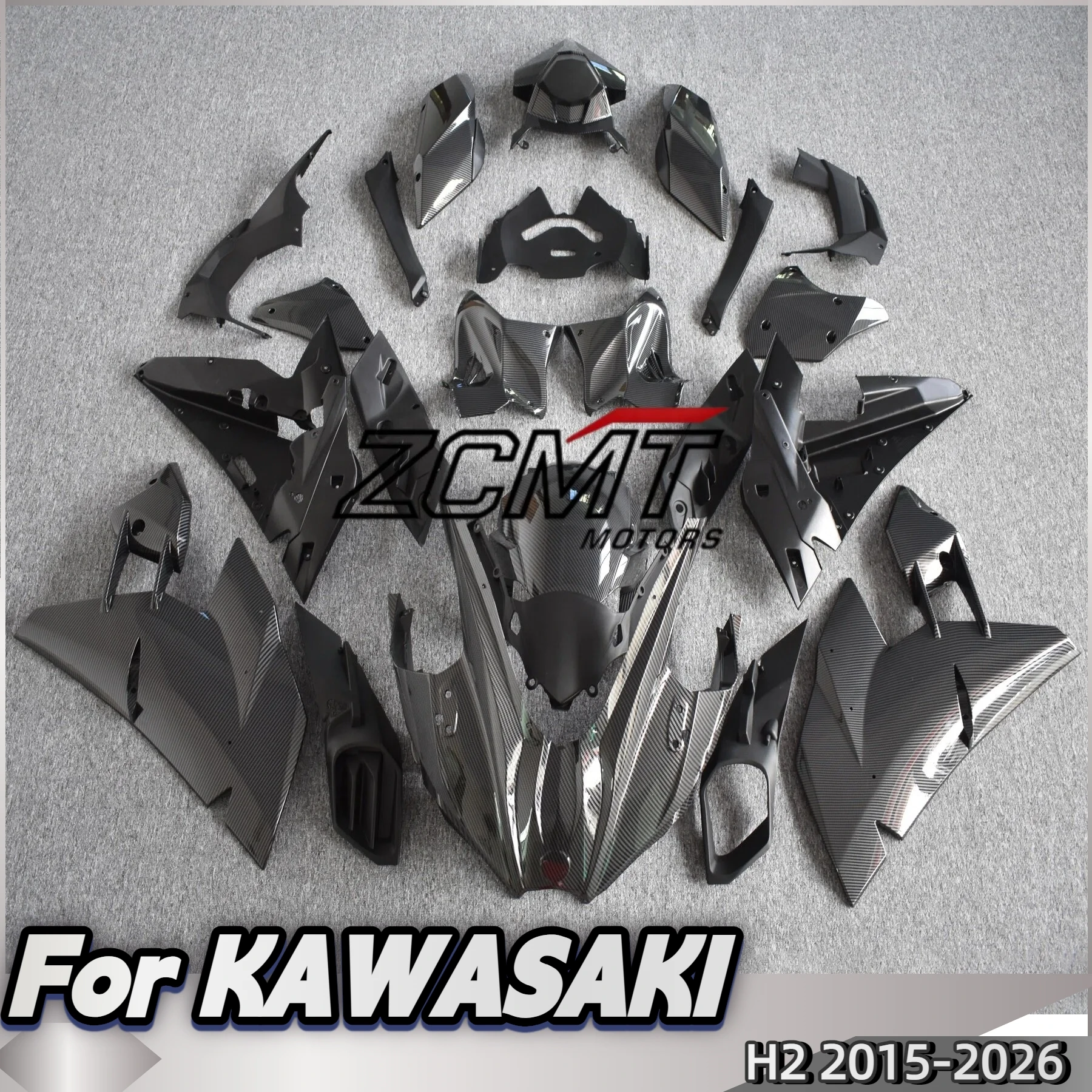 For Kawasaki H2 2026 2025 2024 2023 2022 2021 2020 2019 2018 2017 2016 2015 Motorcycle Parts Fairings Cowls Kit