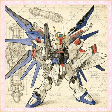 

Bandai Gundam Plastic Assembly Model Set MGSD Free Gundam ZGMF-X10A Freedom Q Edition BB Soldier for Collection Stock Available