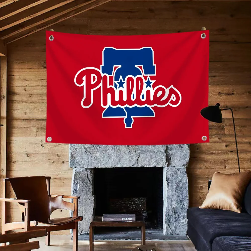 Flag Home Outdoor Decorations Philadelphia Phillies Lgbt Flag to Hang Funny Flags and Banners Wall Decoration Room Decor Y2k