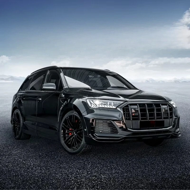 FRP Body Kit for Q7 2019-2022 Upgrade ABT Style Side Skirts Wheel Brow Splitter Roof Spoiler Car Accessories Kit