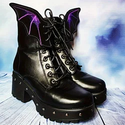 1 Pair Bat Shoe Wings Shoes Decal Elegant Removable Versatile Shoe Accessories for Beautiful Boots Shoes