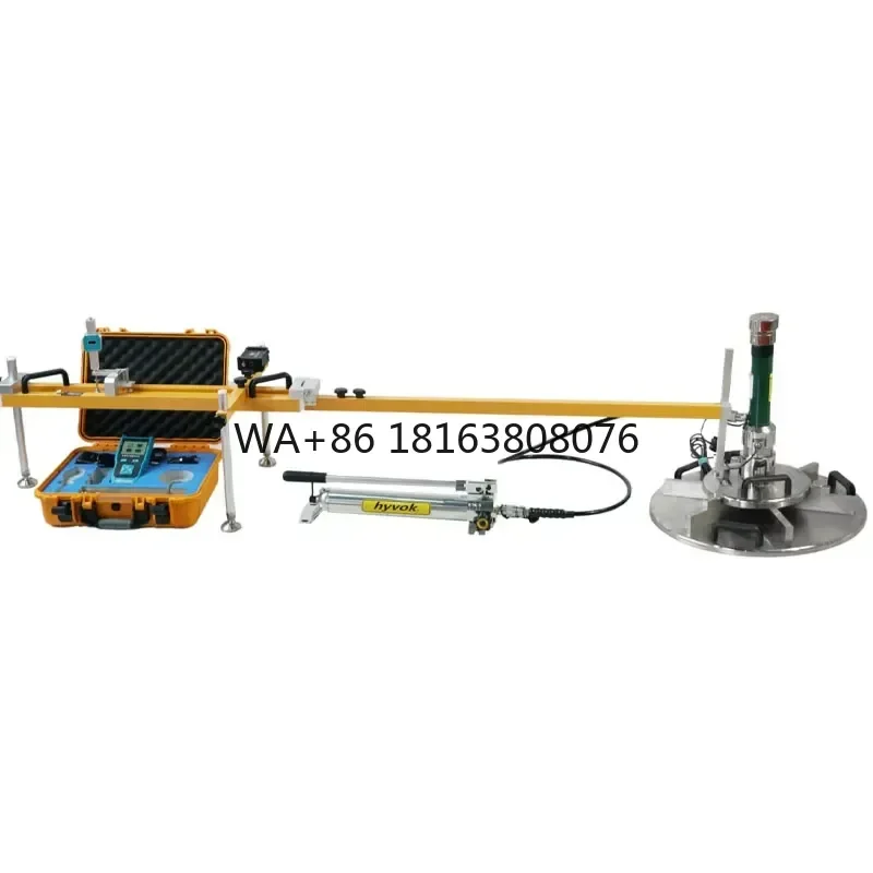 TJ - E600 Static Deformation Modulus Tester Ev2 Plate Load Test Equipment /Soil Deformation Modulus Testing Machine