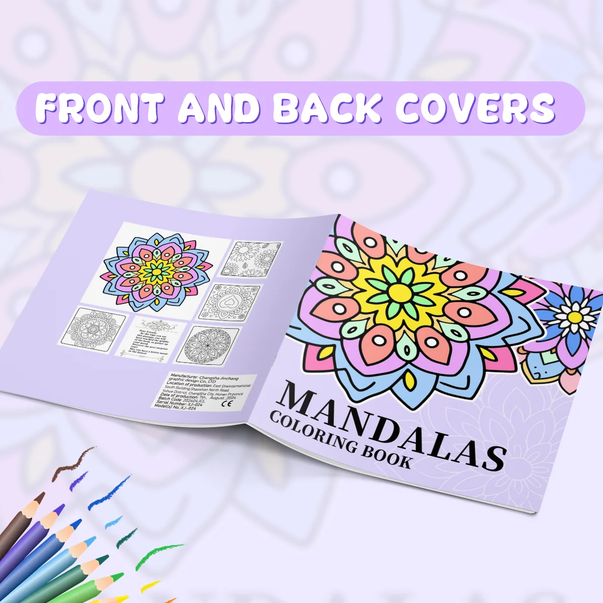 MANDALAS COLORING BOOK Coloring Book Flowers For Adults And Teens Featuring 12 Page for DIY Graffiti Painting Drawing Books