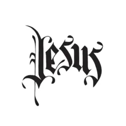 Jesus Font Christian - Vinyl Decal Sticker Car Computer Sticker