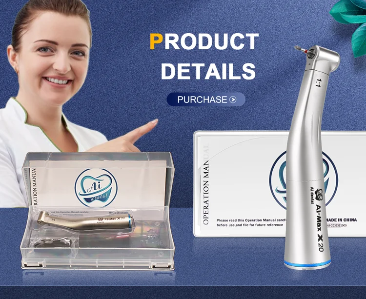 Dental Contra Angle-handpiece 1:5/1:1/4:1/16:1 Low Speed Hand Piece Single Water Spray E-Type Connector Without Fiber Optic