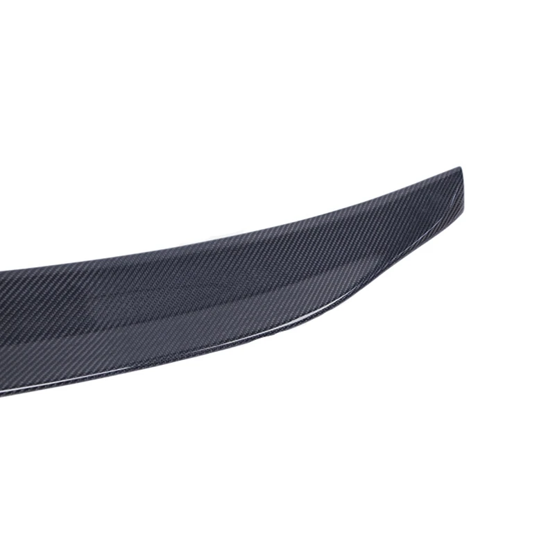 FOR AUDI A5 S5 RS5 B9 4Door Sportback BLE Style Carbon Fiber Rear Spoiler Trunk Wing 2017-2023 FRP Glossy Black Forged Carbon