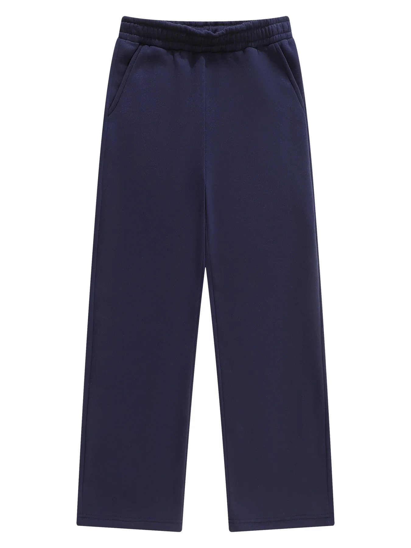 بنطال الركض ذو الأرجل المستقيمة بلون موحد للرجال، مناسب للرياضات غير الرسمية مثل الجري وصالة الألعاب الرياضية والأنشطة الخارجية