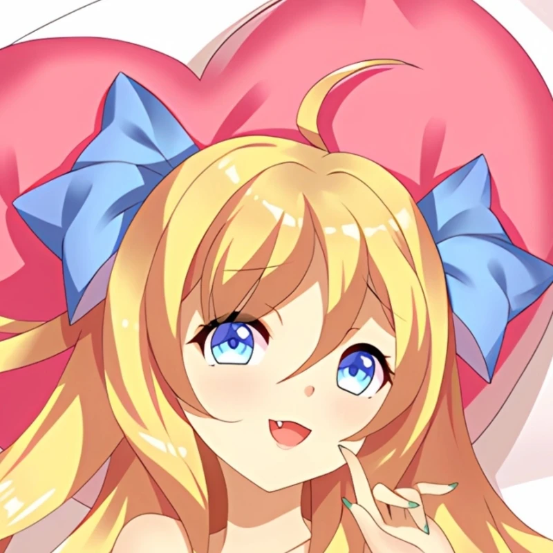 Dakimakura Anime Pillow cover Jashin-chan Double-sided Print Of Life-size Body Pillowcase Gifts